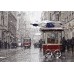 Фототапет за стена 'Снежна улица' 